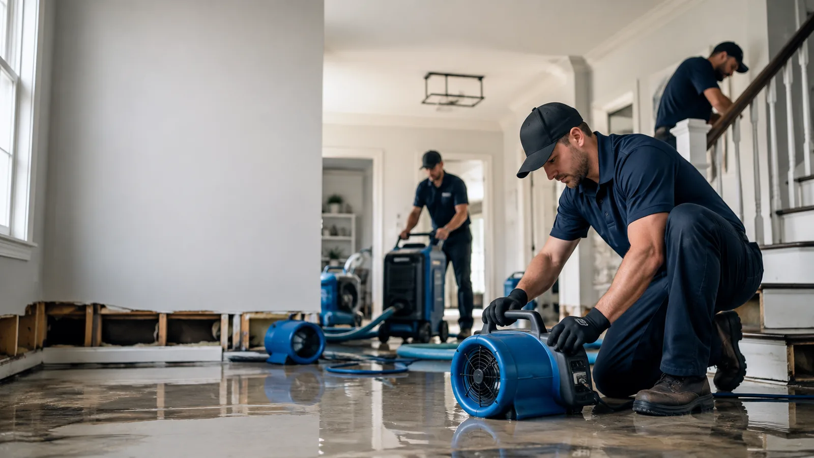 Water Damage Restoration in Buda, IL near me
